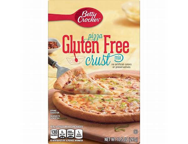 Gluten free pizza crust food facts