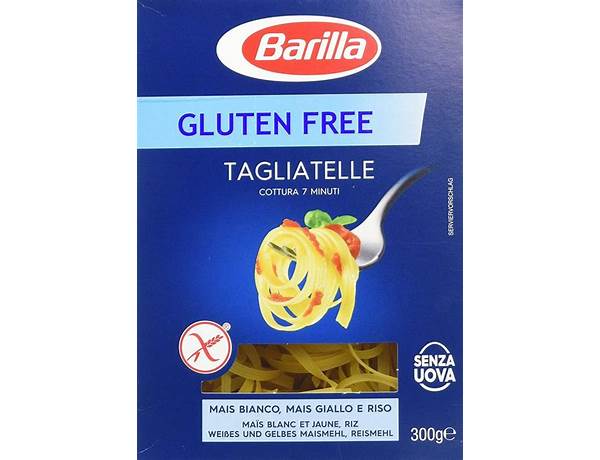 Gluten free tagliatelle pasta food facts