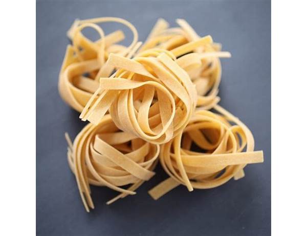 Gluten free tagliatelle pasta ingredients