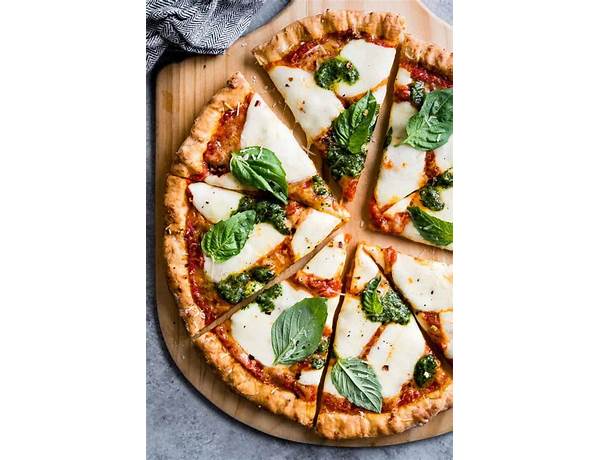 Gluten free traditional crust cheese pizza ingredients