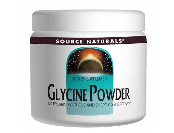 Glycine powder nutrition facts