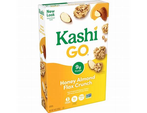 Go honey almond flax crunch breakfast cereal ingredients