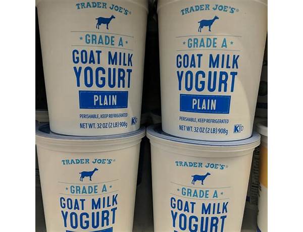 Goat milk yogurt plain food facts