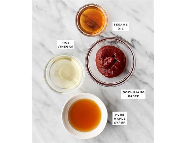 Gochujang sauce, gochujang ingredients