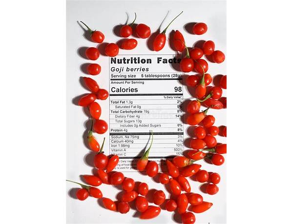 Goji berries food facts