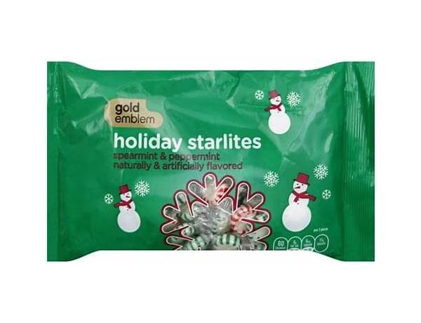 Gold emblem, peppermint starlites food facts