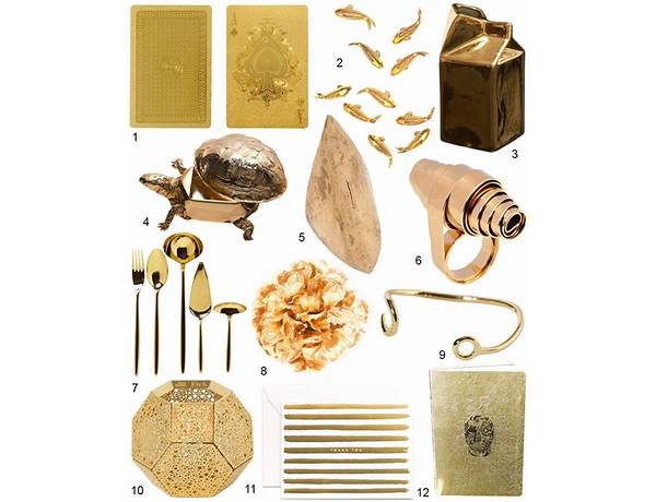 Gold treasure ingredients