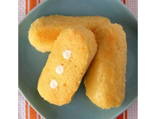 Golden sponge cake with banana creamy filling food facts