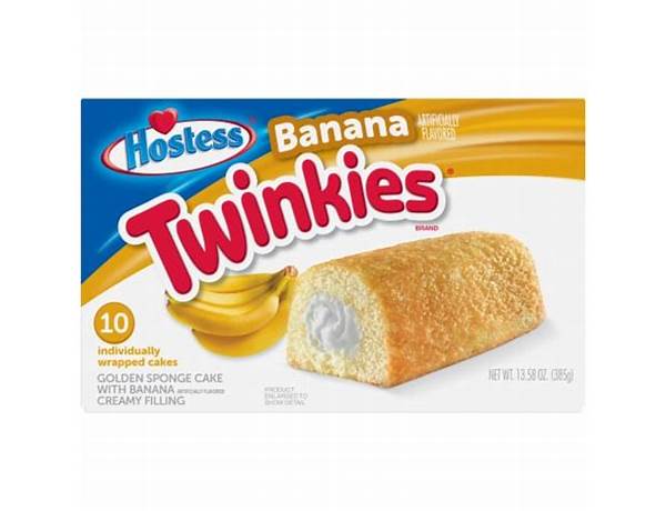 Golden sponge cake with banana creamy filling nutrition facts