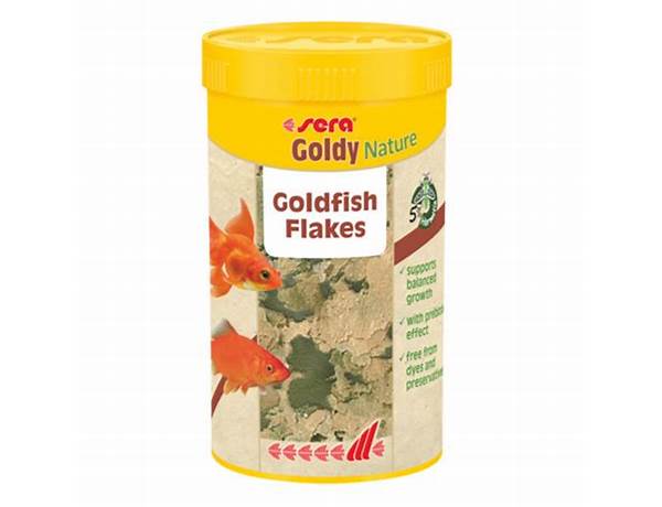 Goldy nature goldfish flakes ingredients