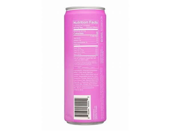 Gorgie energy drink nutrition facts