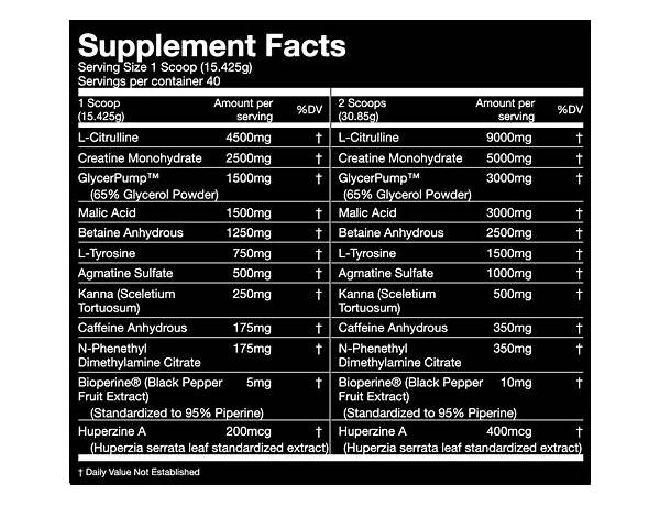 Gorilla mode protein power (cc) ingredients