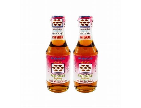 Gouramy fish brand, fish sauce food facts