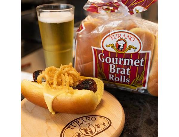 Gourmet brat rolls food facts