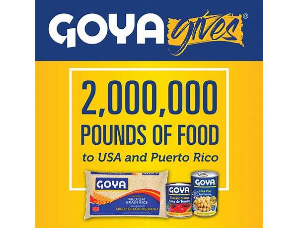 Goya food facts