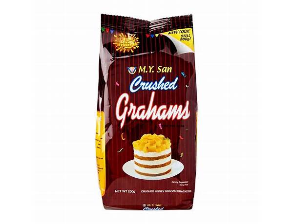 Grahams crushed ingredients