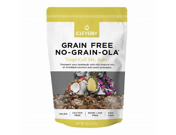 Grain free no-grain-ola food facts