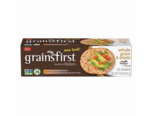 Grainsfirst crackers ingredients