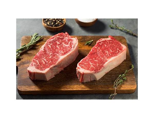 Grass fed new york strip steak food facts