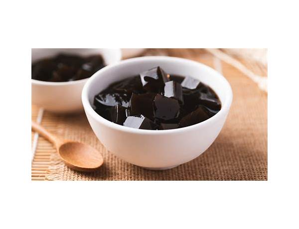 Grass jelly dessert - food facts