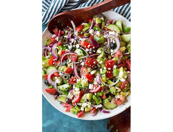 Greek Style Salad With Herb And Oil Dressing, musical term