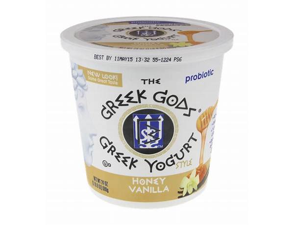 Greek yogurt with honey food facts