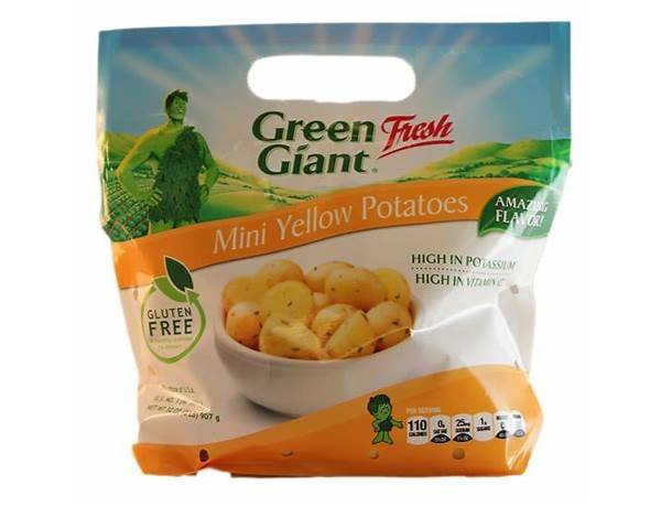 Green giant fresh mini yellow potatoes food facts