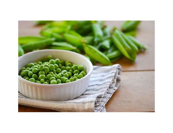 Green peas petit pois food facts