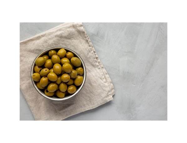 Green pitted olives ingredients