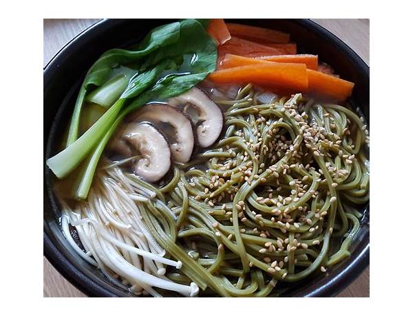 Green soba noodles ingredients