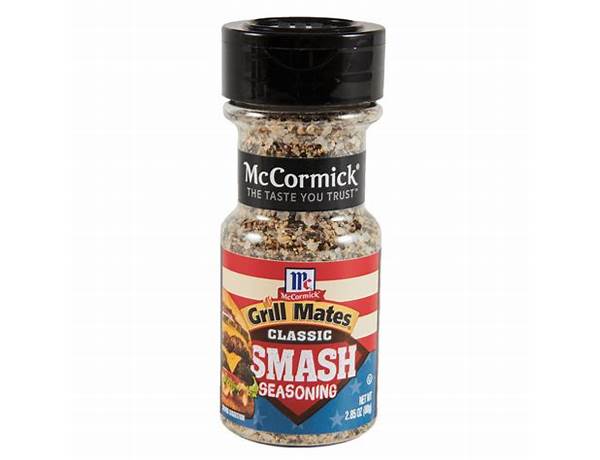 Grill mates classic smash seasoning ingredients