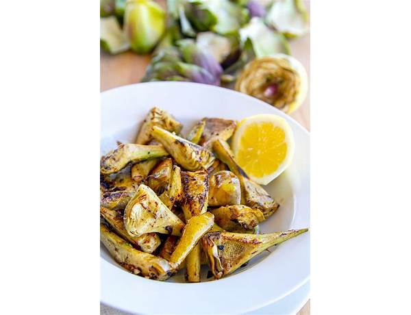 Grilled artichoke hearts food facts