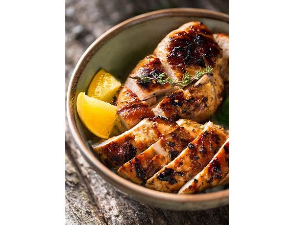 Grilled chicken ingredients