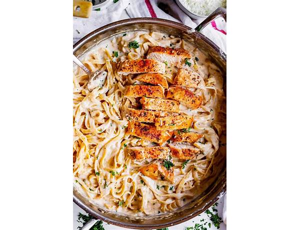 Grilled chicken poulet alfredo ingredients