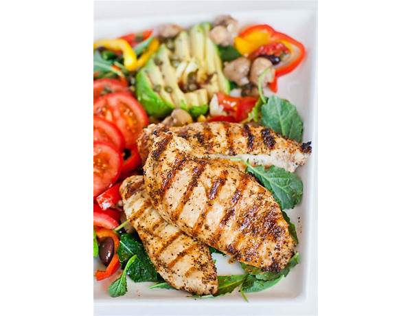 Grilled chicken salad food facts