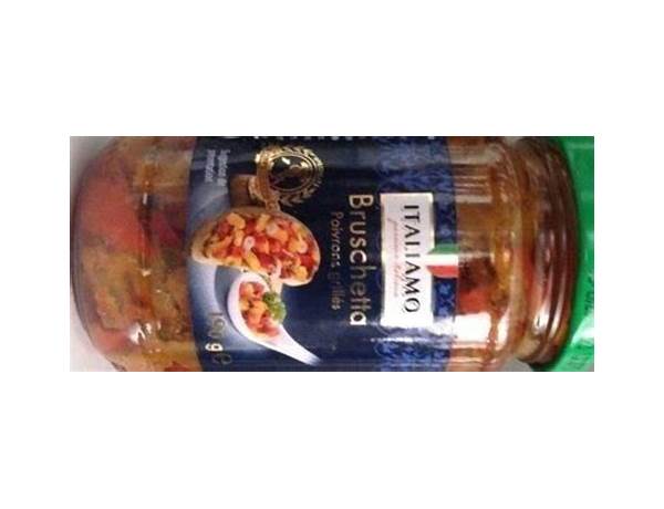 Grilled pepper bruschetta spread, peperoni grigliati food facts