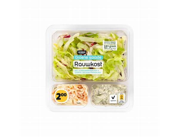 Groene salade rauwkost nutrition facts