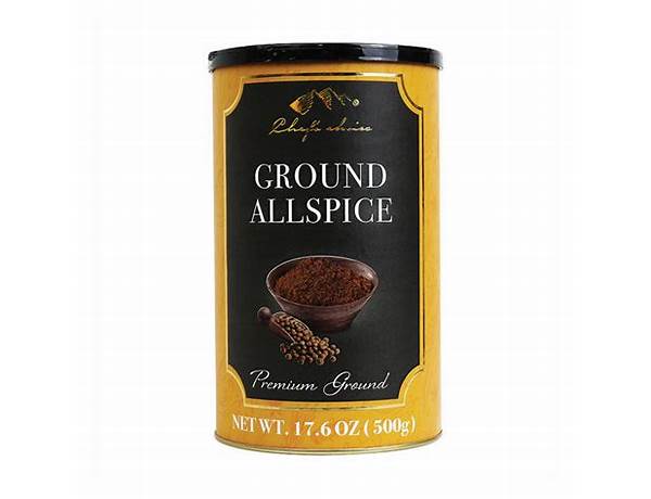 Ground allspice food facts