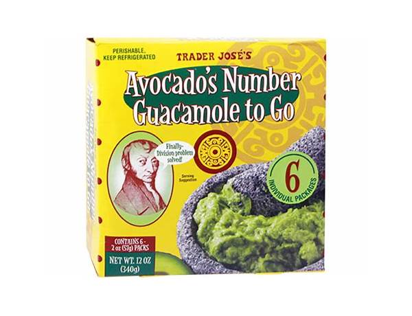 Guacamole avocado's number food facts