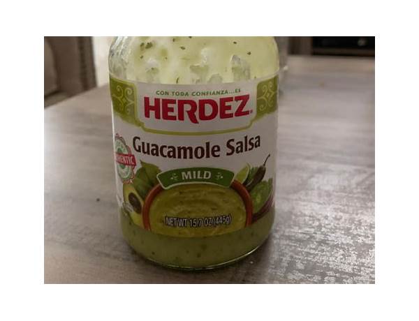 Guacamole salsa mild food facts