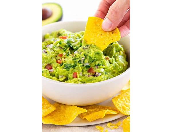 Guacamole with lime food facts