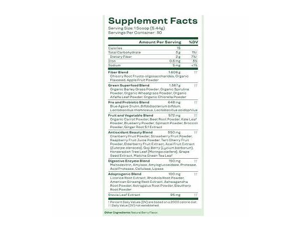 Gucci bloom nutrition facts