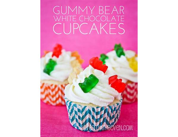Gummy cupcakes ingredients