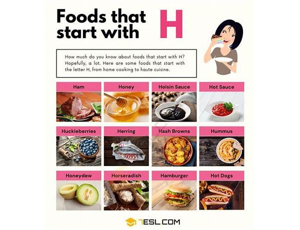 H food facts