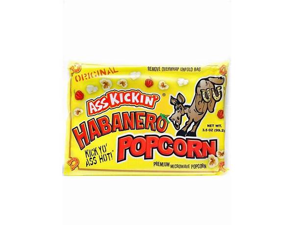 Habanero popcorn food facts