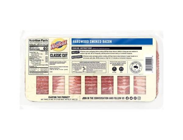 Haffield, classic hardwood smoked bacon nutrition facts