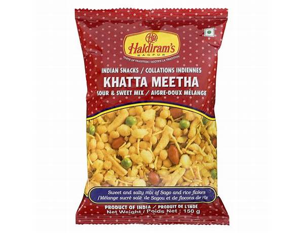 Haldiram katta meeta food facts