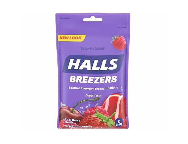 Halls nutrition facts