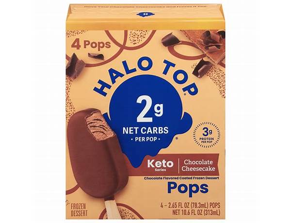 Halo top chocolate cheesecake food facts