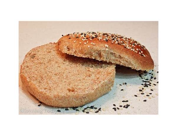 Hamburger sprouted whole grain buns, hamburger ingredients